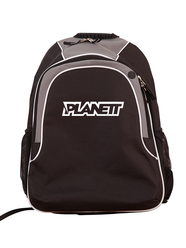 Planett Black Backpack