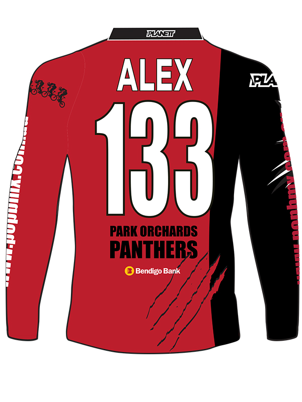 Park Orchards Panthers Jersey